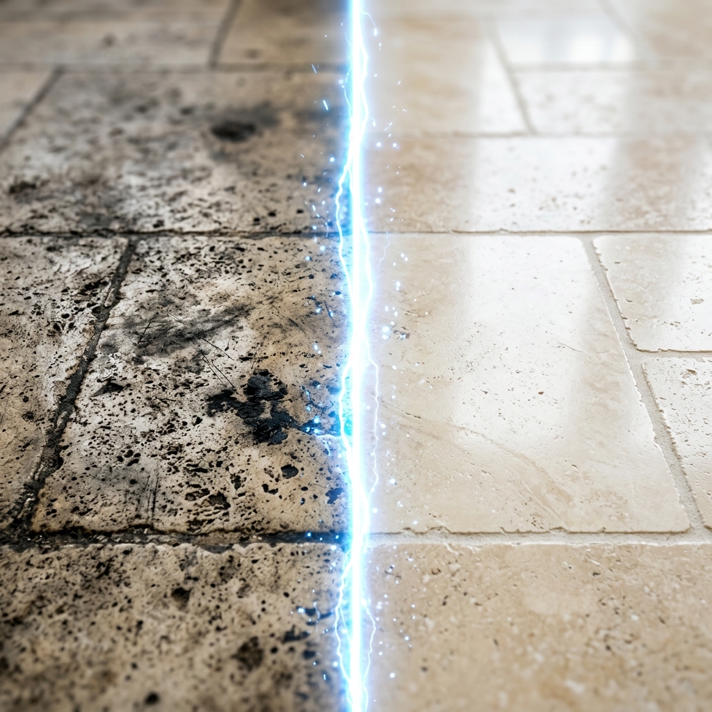 Antes e Depois do Piso